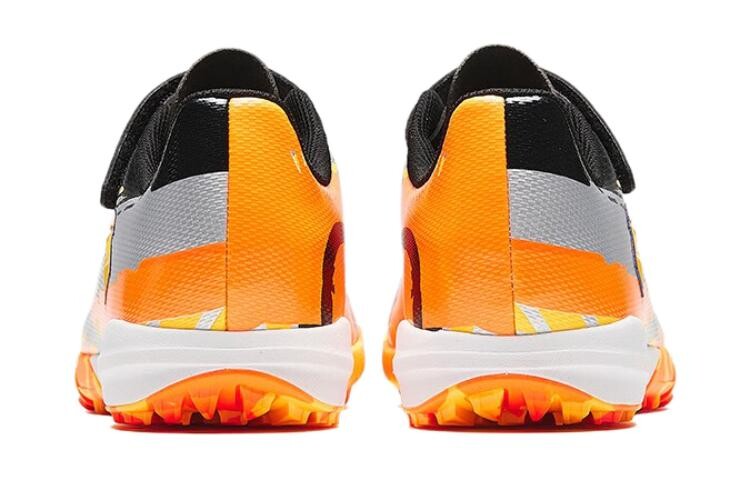 Детские футбольные бутсы GS Low-top Silver/флуоресцентные Mango Yellow/черные Anta Kids, черный — фото 4