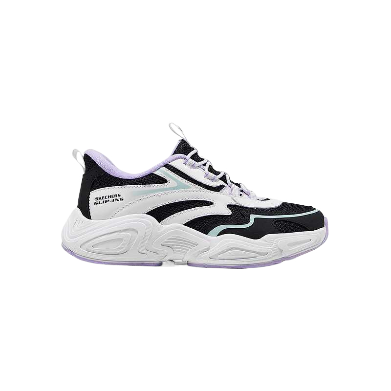 Skechers Kids Sketchers девочки низкие детские повседневные туфли black детские — фото 2