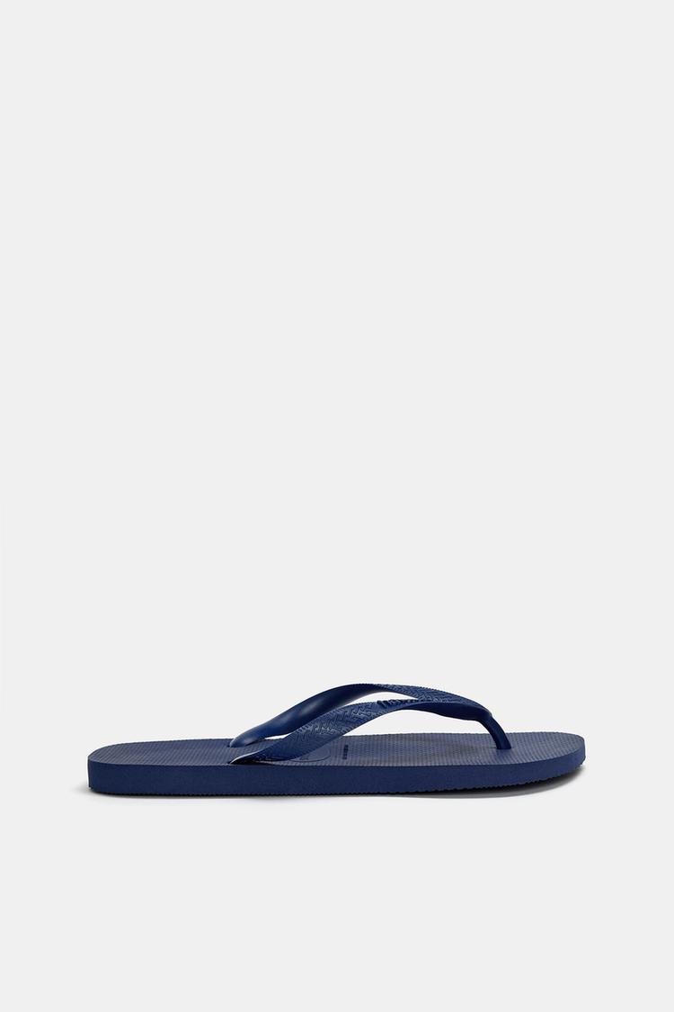 

Пляжные сандалии Havaianas Pull And Bear, синий