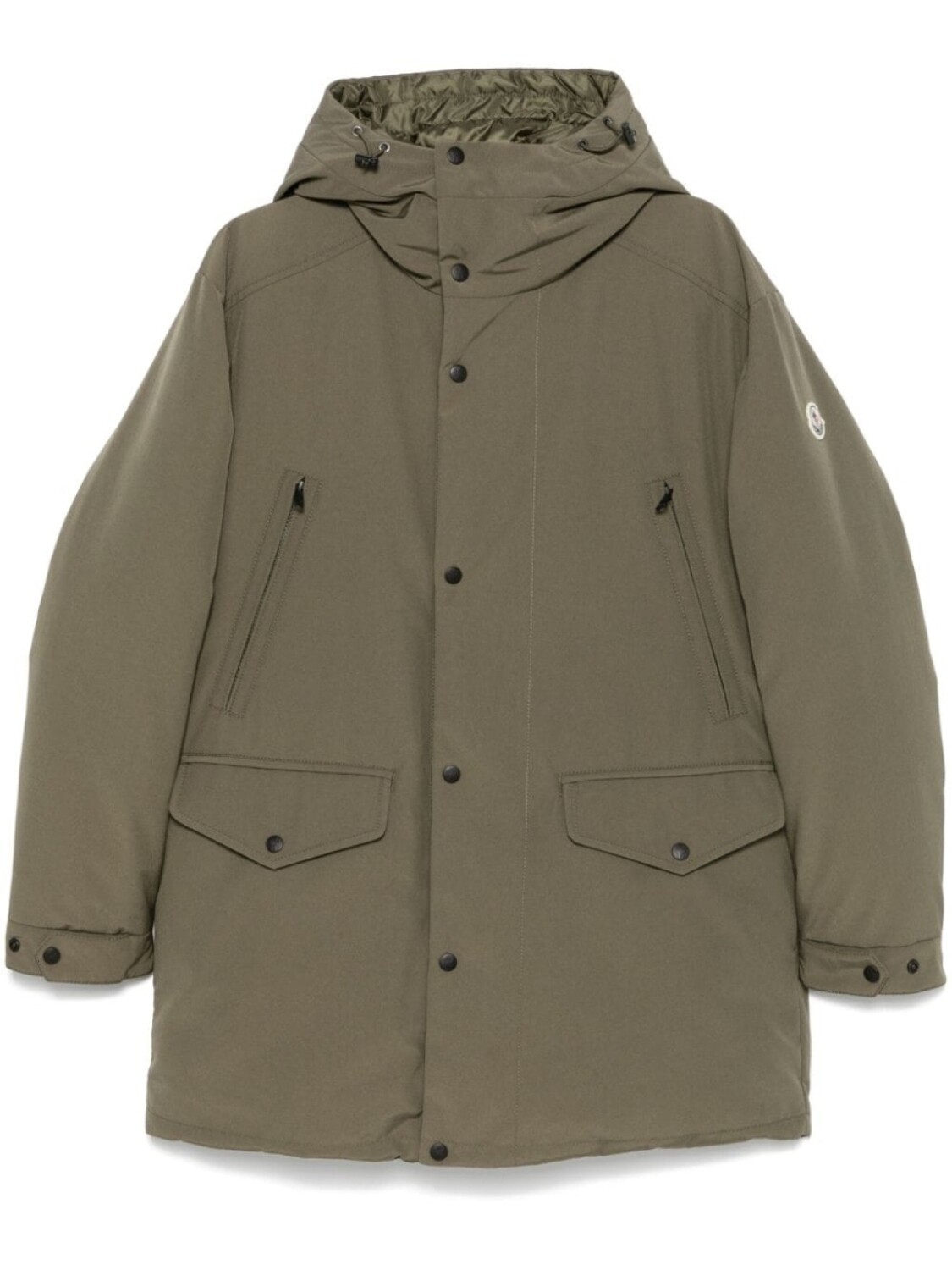 

Пальто Moncler Prefouns, зеленый
