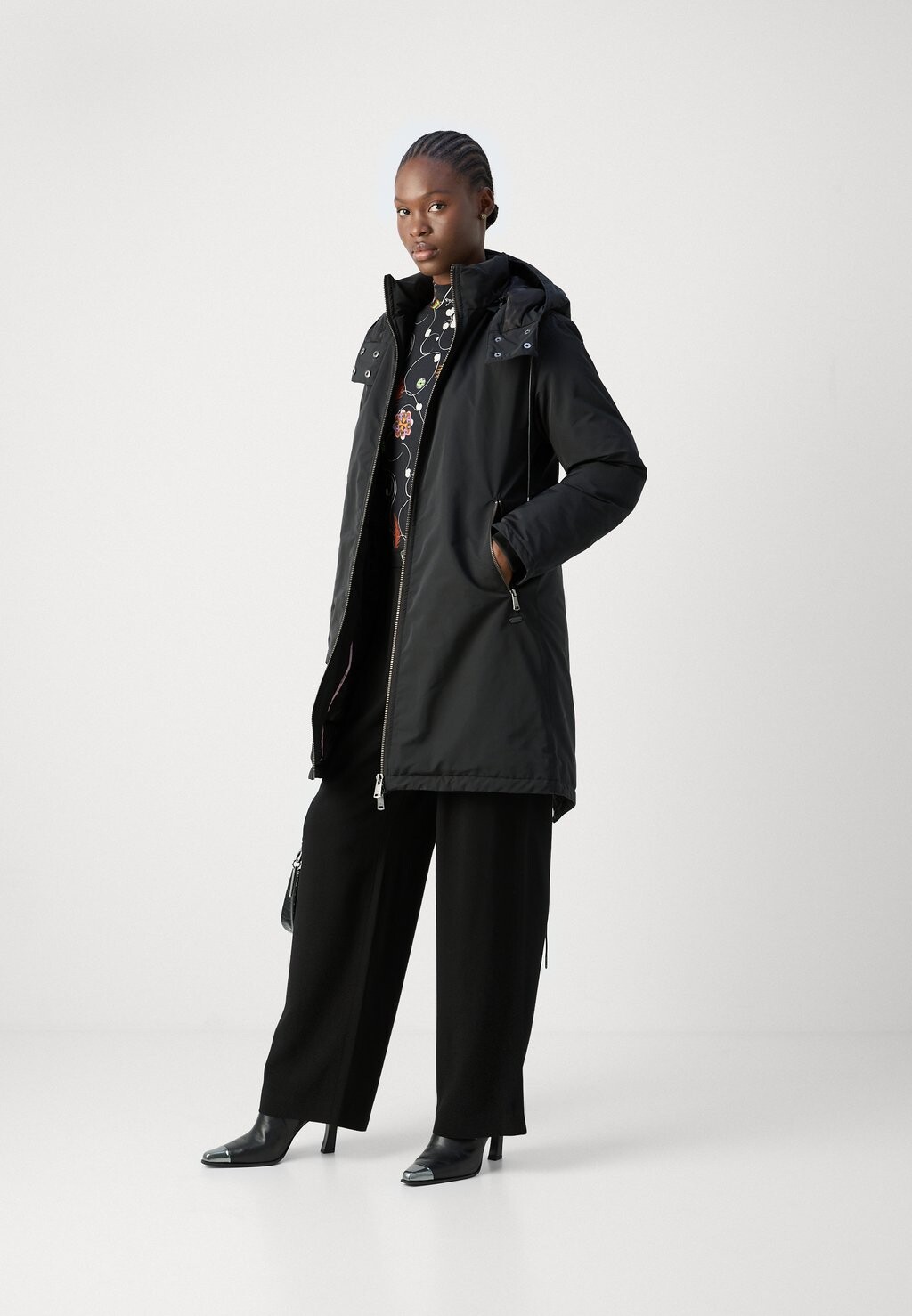 

Зимнее пальто Scotch & Soda, черный