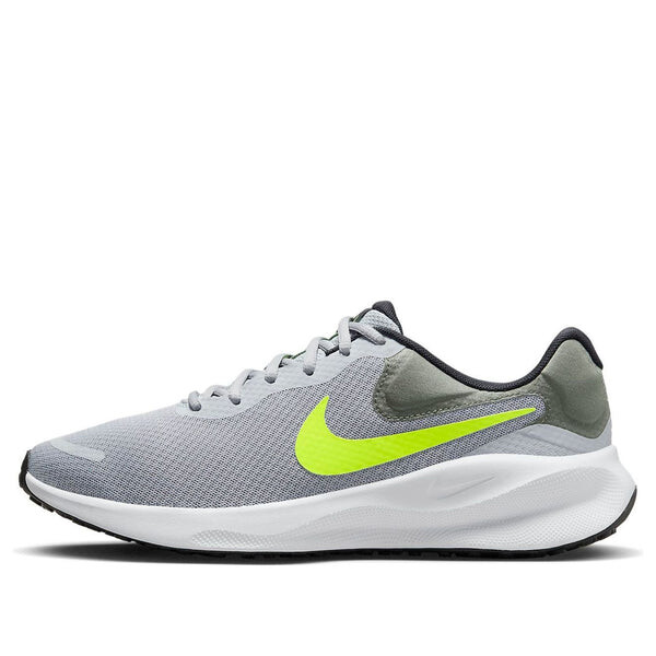 

Кроссовки revolution 7 'wolf grey volt' Nike, серый