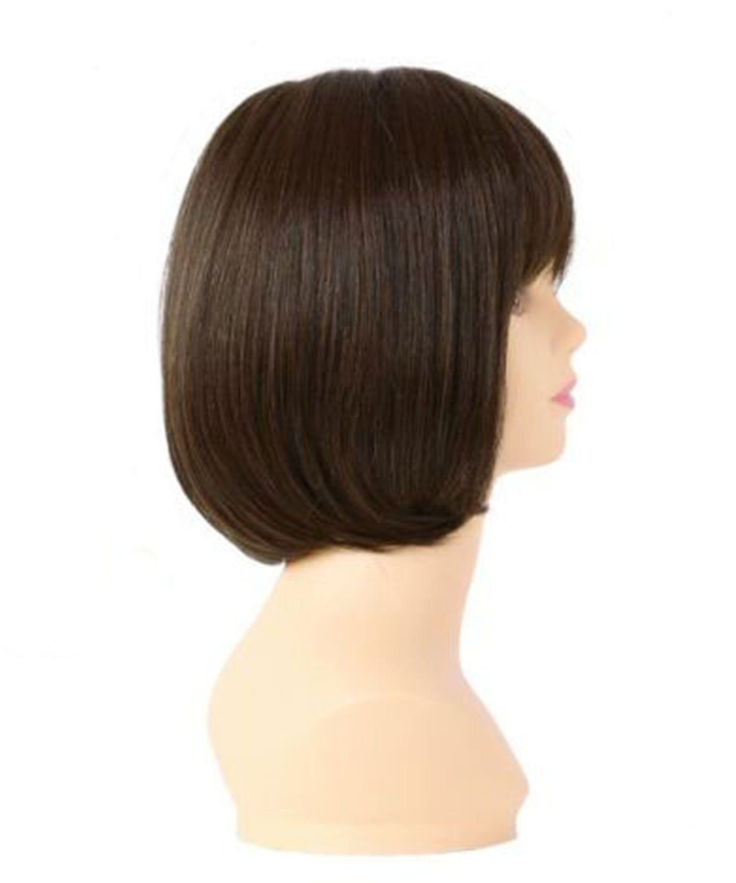 Парик Priscilla Mrs Wig Neo Classic Bob A-115 Prisila, TCK Heat-Resistant Chocolate Black — фото 3