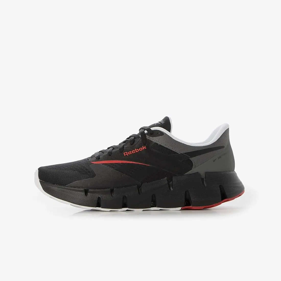 Кроссовки Reebok унисекс Zig Dynamica 5, Black Black Grey 5 — фото 2