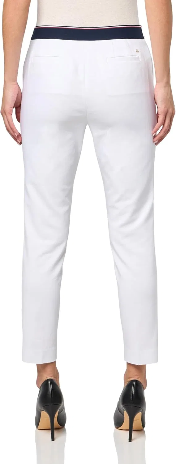 Брюки Tommy Hilfiger Women's Sutton, ярко-белый — фото 2