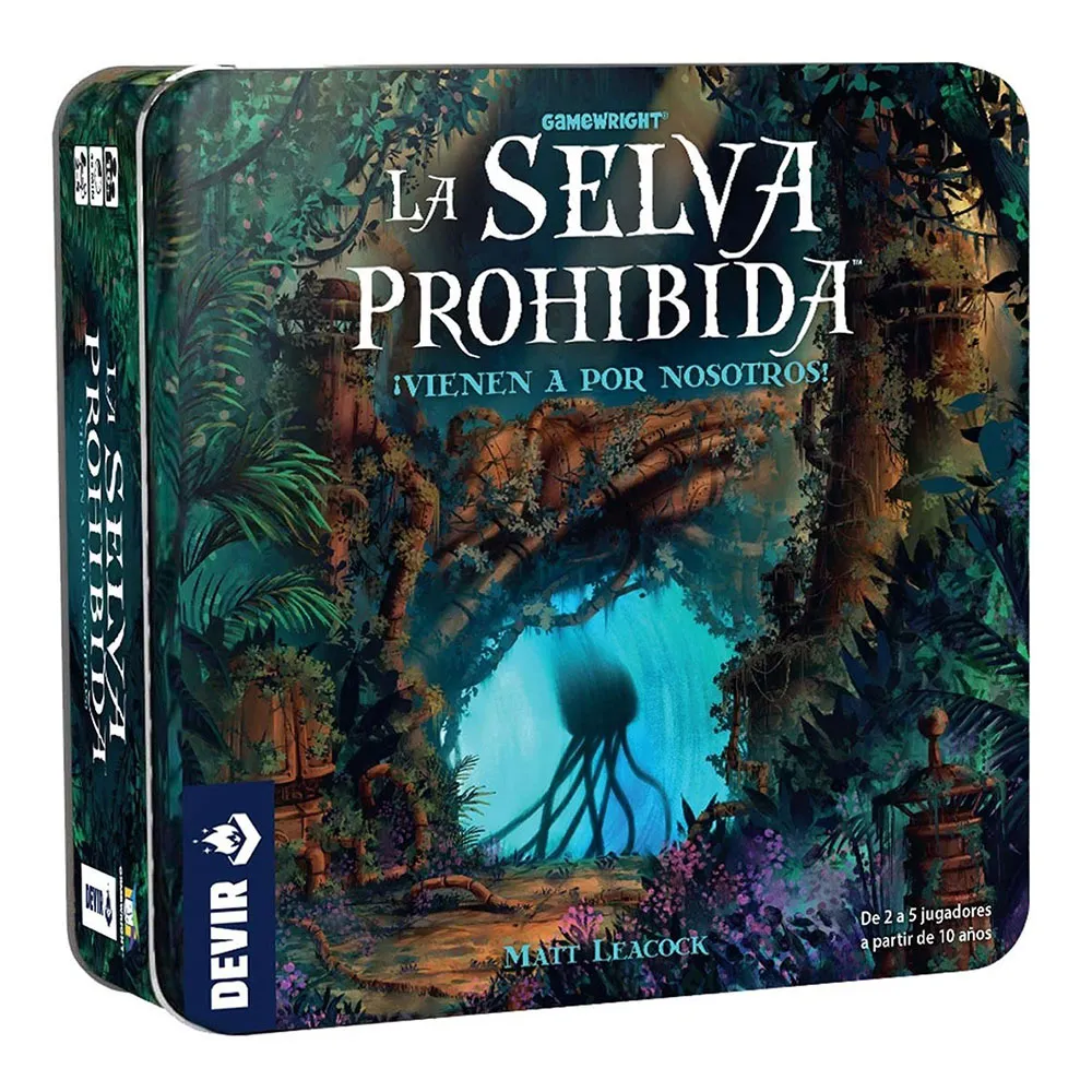 

Детская настольная игра Devir La Selva Prohibida, прозрачный