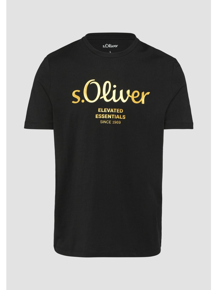 

Футболка в цвете 99D2_black s.Oliver, Черный, Футболка в цвете 99D2_black s.Oliver