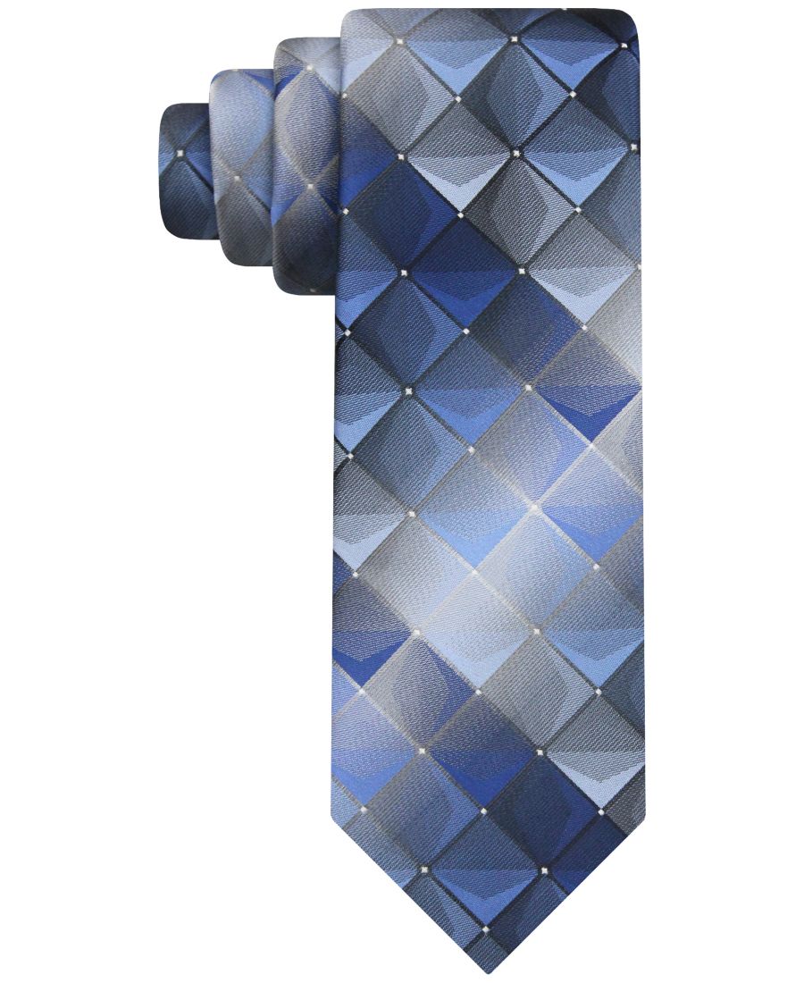 

Мужской галстук с узором теневая сетка Van Heusen, Med Blue Sky
