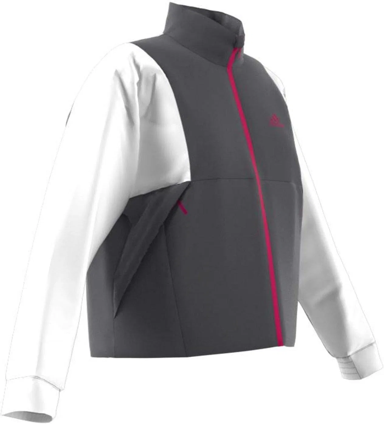 Куртка adidas, Grefiv/White/Bopink — фото 4