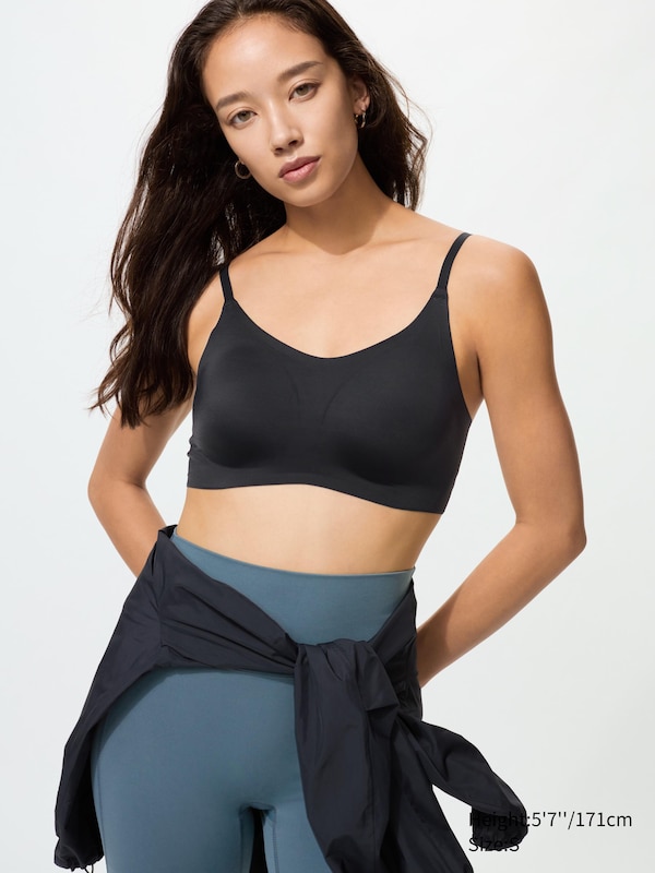 

Бюстгальтер без косточек с округлым вырезом Uniqlo, 09 black
