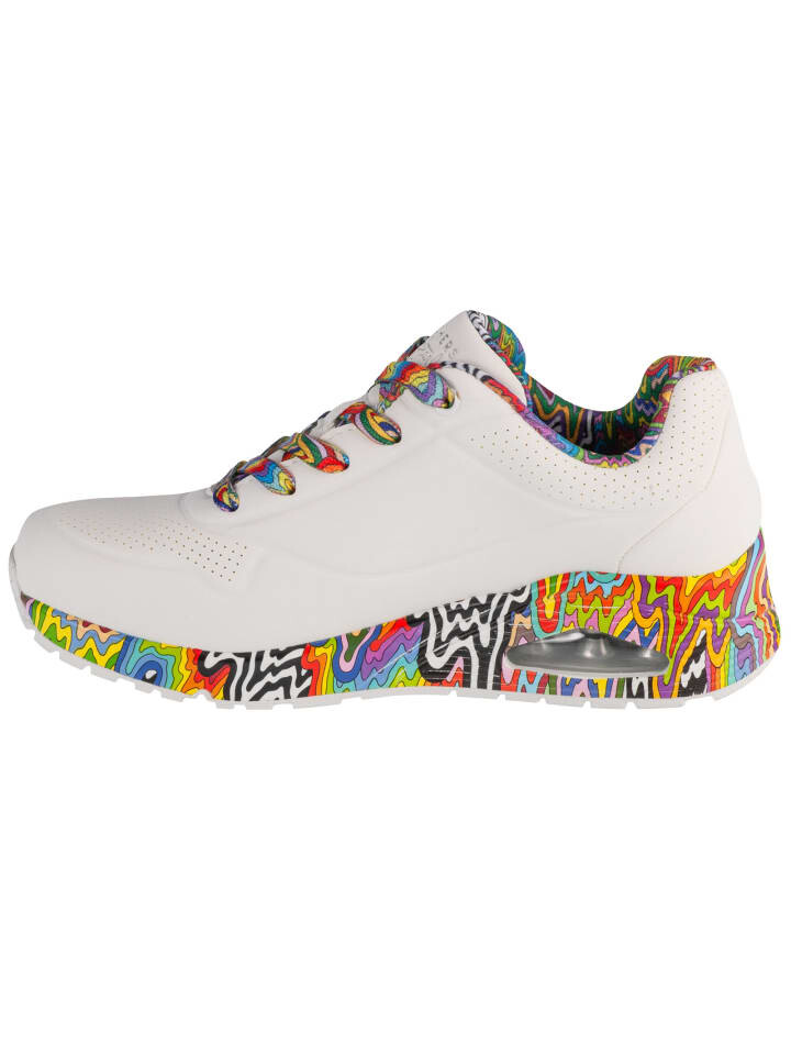Низкие кроссовки Skechers Jen Stark Uno Mini Drip, белый — фото 2