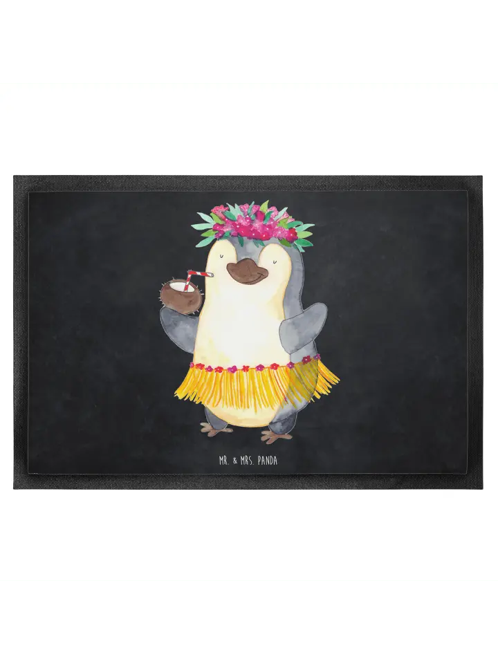 

Коврик для ног Mr. & Mrs. Panda, цвет kreidetafel