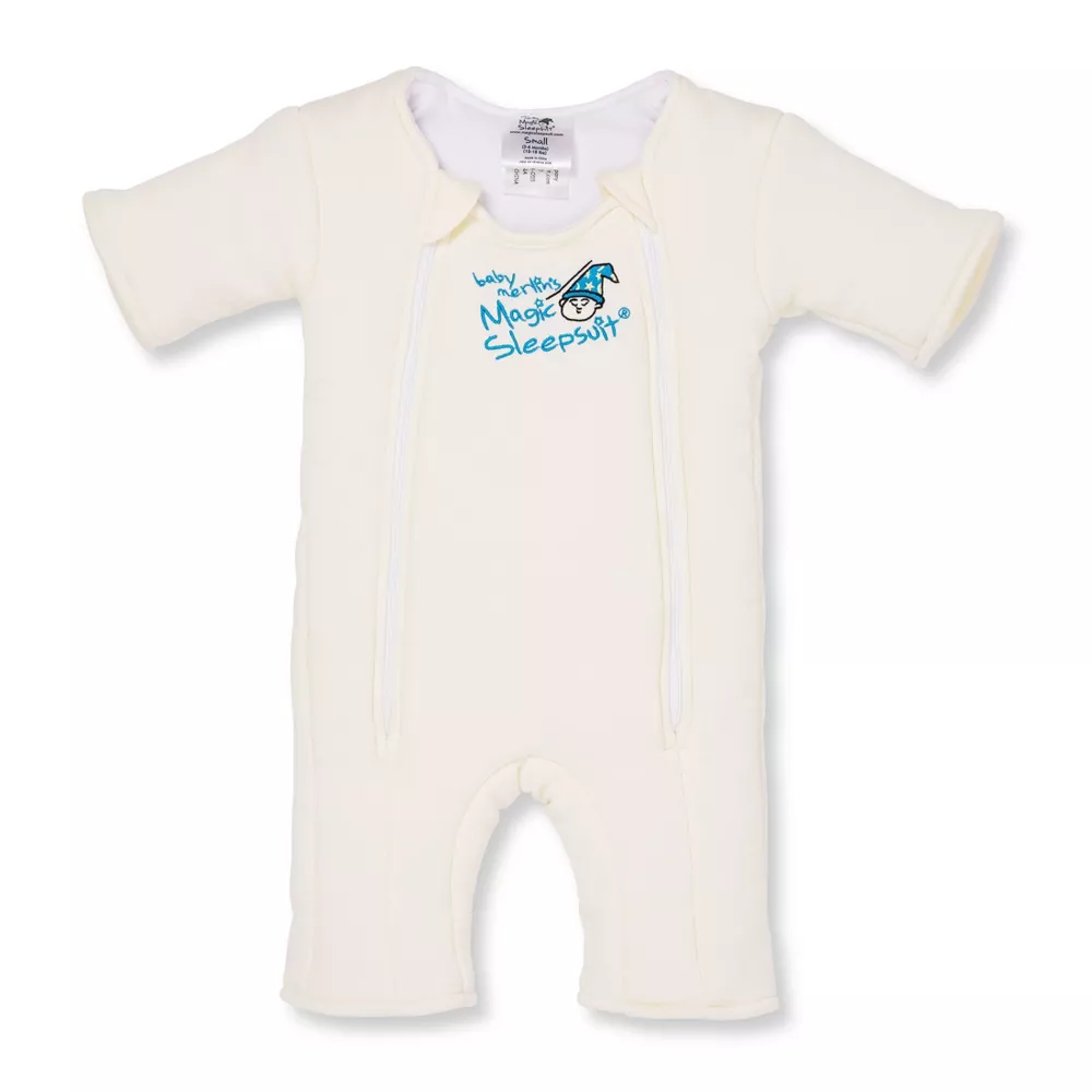 

Пеленальный костюм Baby Merlin's Magic Sleepsuit Swaddle Wrap для переходного периода, цвет Fresh Cream