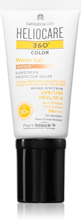 

Тонизирующий защитный гель spf 50+ Heliocare 360°, Bronze 50 ml