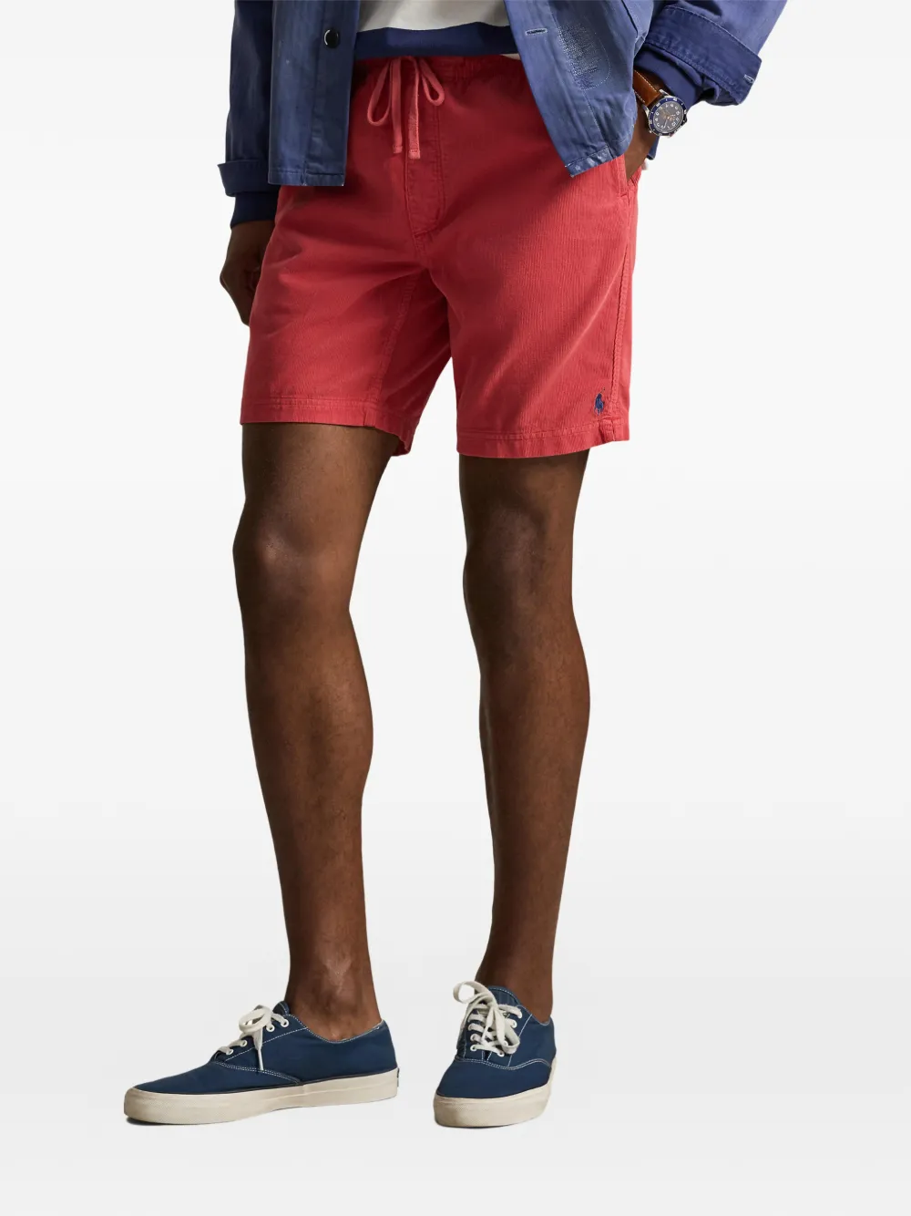 Шорты с кулиской POLO RALPH LAUREN, красный — фото 3