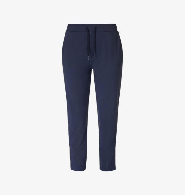 

Брюки Explorer с полосками по бокам, 25 дюймов, из эластичной ткани Sweaty Betty, синий
