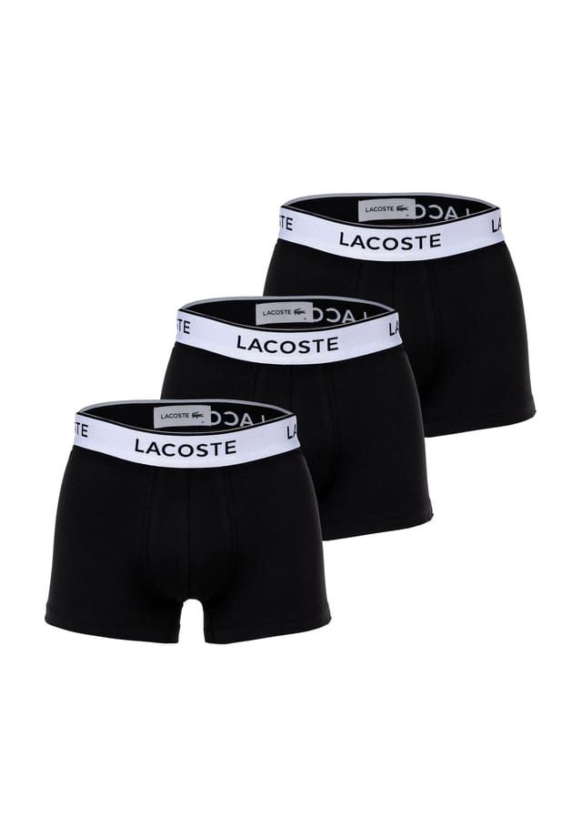 

Штаны 3 шт. в упаковке Lacoste, черный