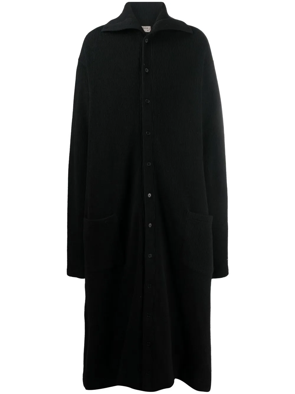 

Пальто тонкой вязки Yohji Yamamoto, черный