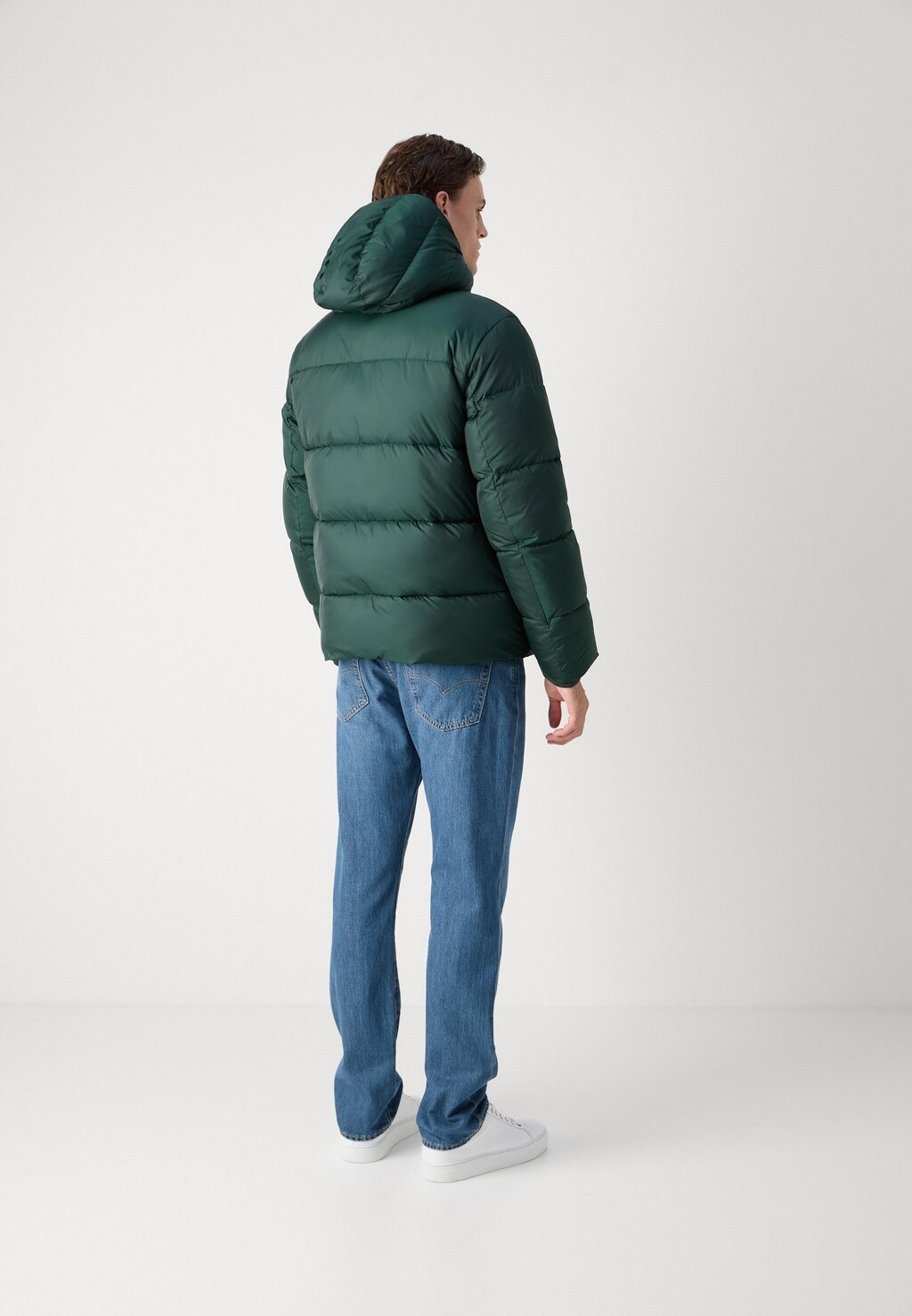 

Зимняя куртка HOODED QUILT PUFFER Calvin Klein, темно-зеленый