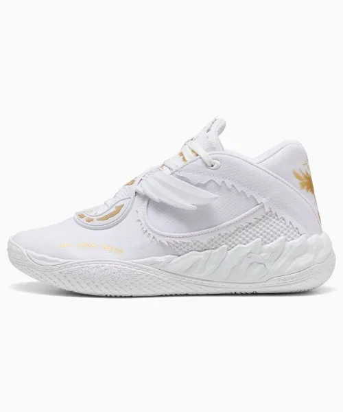 Мужские кроссовки PUMA MB.05 Mist для баскетбола белые — фото 3