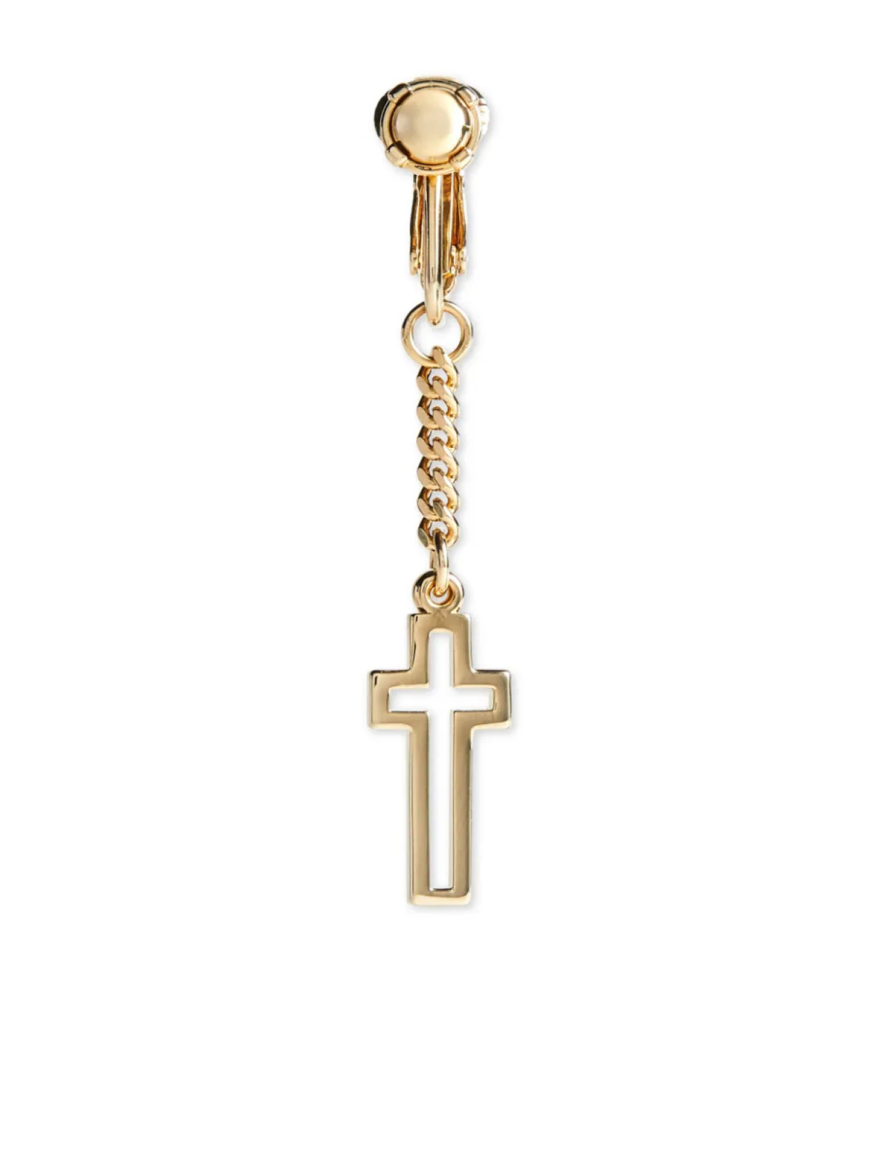 

DSQUARED2 серьга с подвеской, золотой