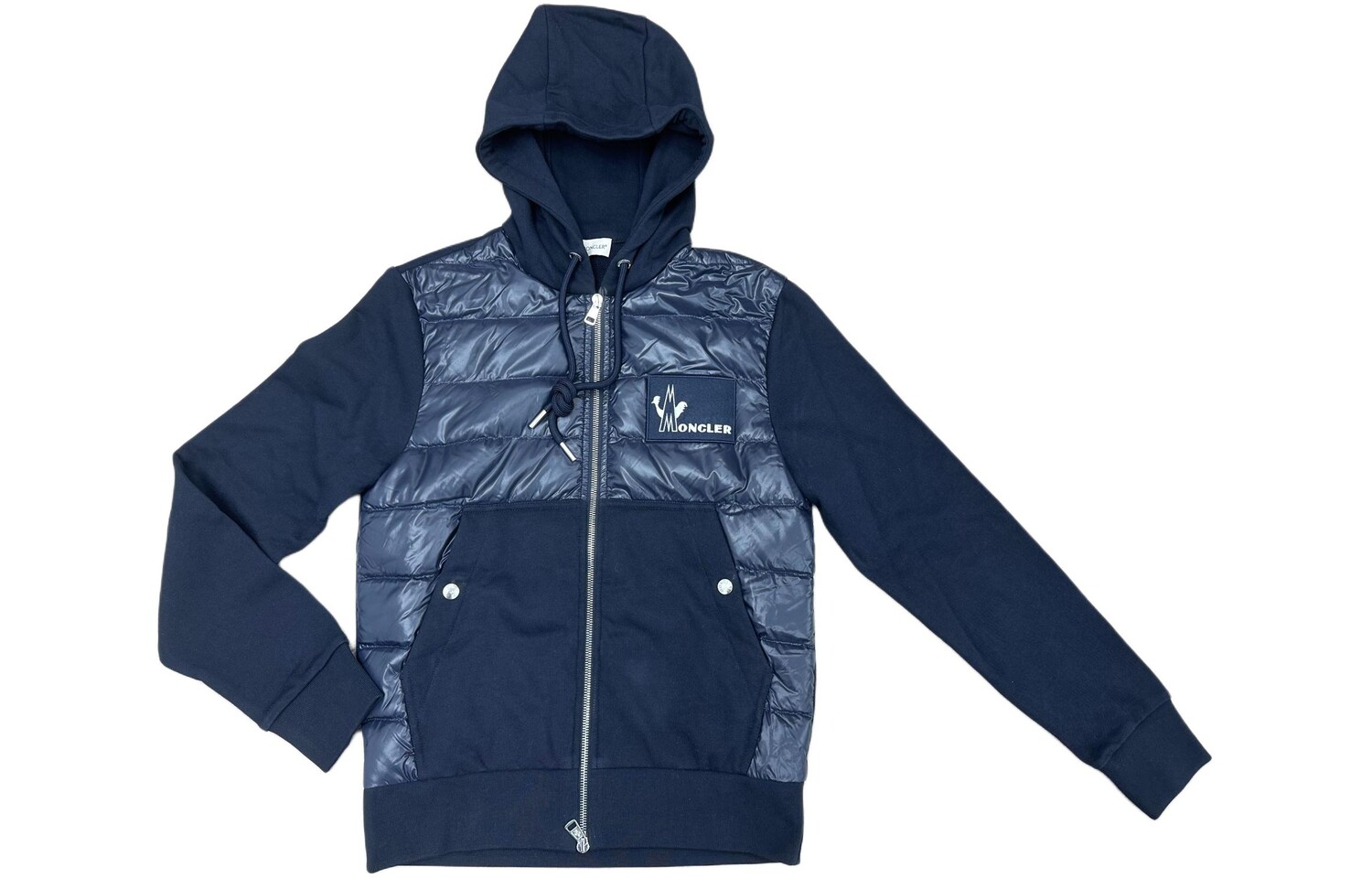 

Пуховик мужской морской синий Moncler