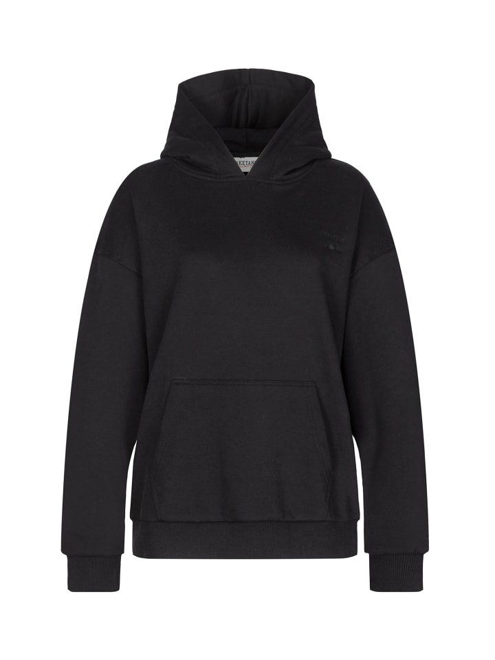 

Naketano Толстовка оверсайз Big Ina 20 черная, Черный, Naketano Толстовка оверсайз Big Ina 20 черная