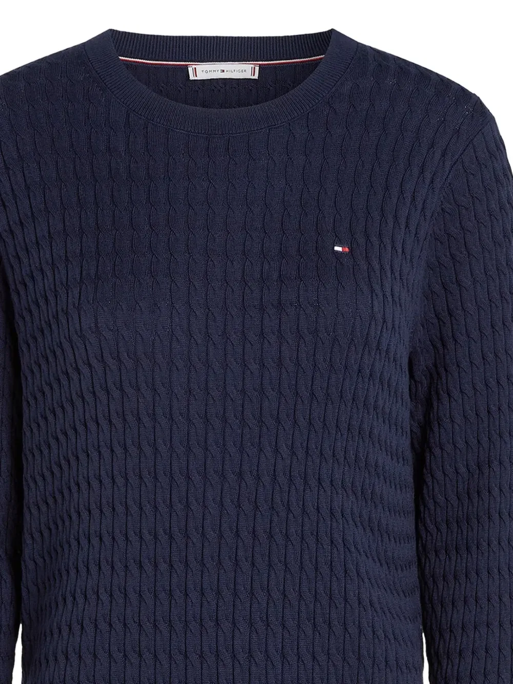 Свитер крупной вязки Tommy Hilfiger, синий — фото 2