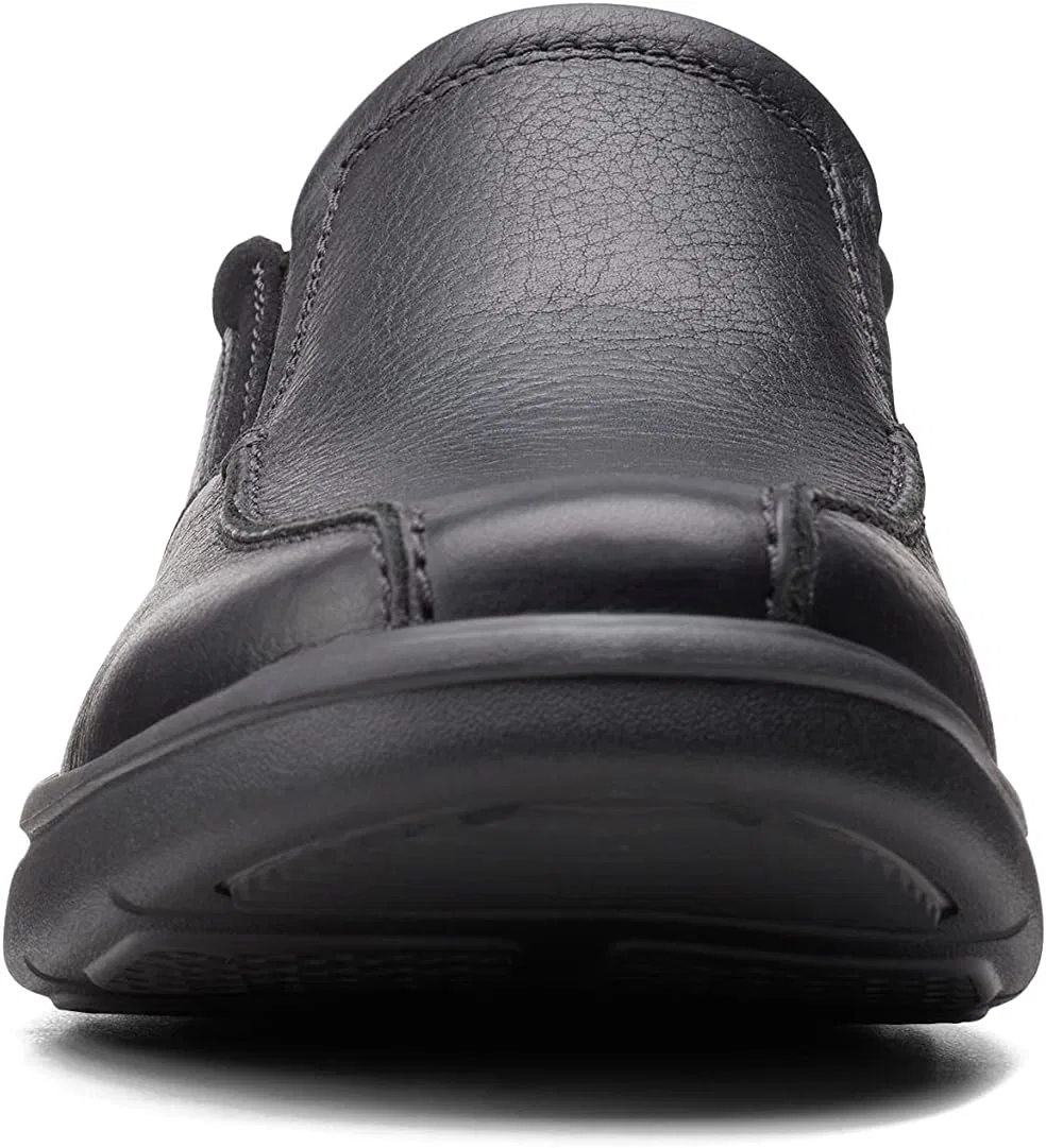 Лоферы из натуральной кожи Clarks, черный — фото 2