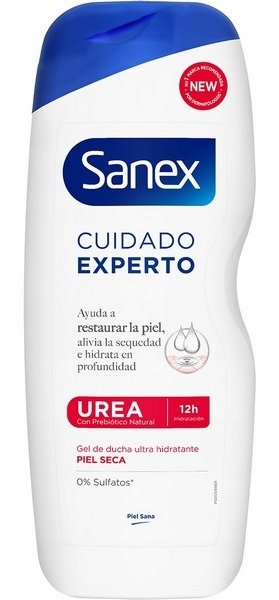 

Гель для душа с пробиотиком SANEX Cuidado Experto Urea 600 мл