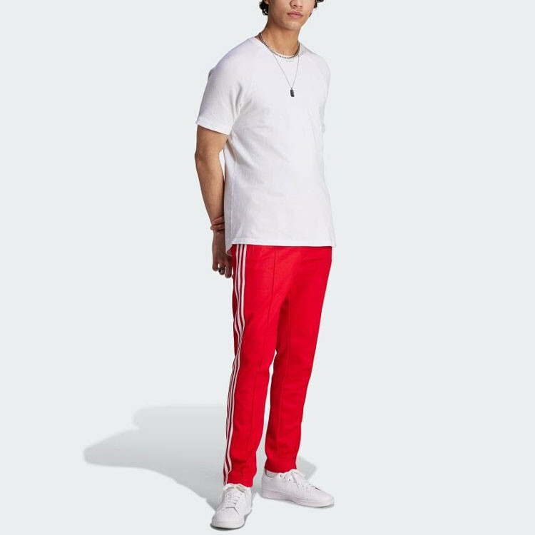 Спортивные брюки Adidas Adicolor Beckenbauer Adidas Originals, красный — фото 4