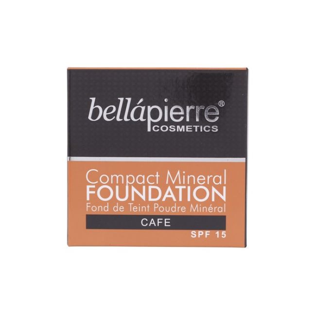 

Компактная минеральная пудра Bellapierre Bella Pierre, цвет cafe, 10 гр