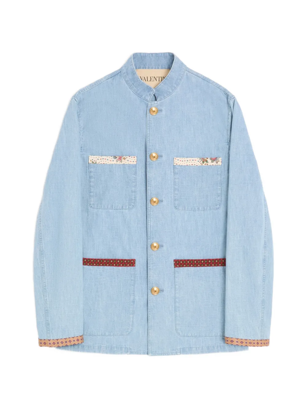 

Куртка сафари с принтом VALENTINO GARAVANI, синий