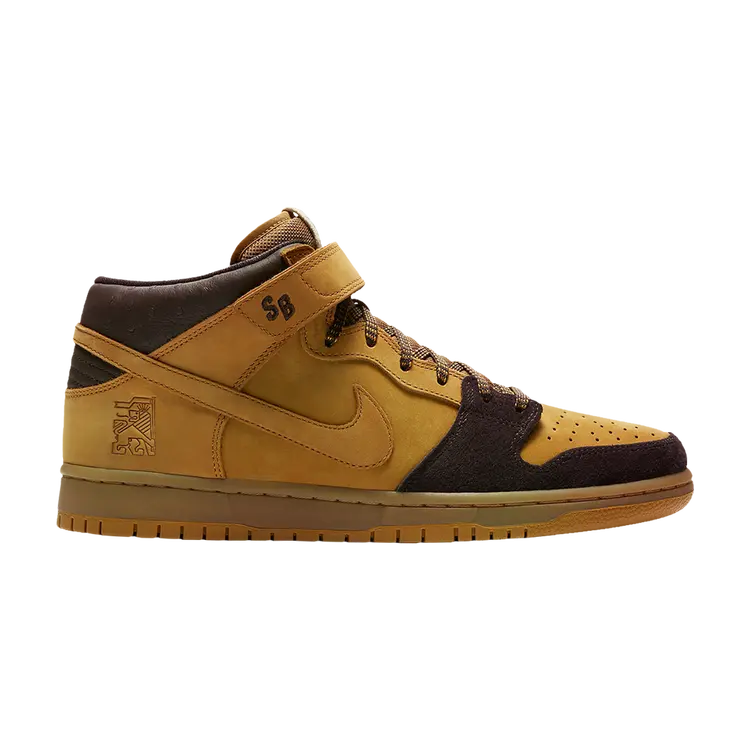 

Кроссовки Nike SB Dunk Mid Pro 'Lewis Marnell', загар, Бежевый, Кроссовки Nike SB Dunk Mid Pro 'Lewis Marnell', загар