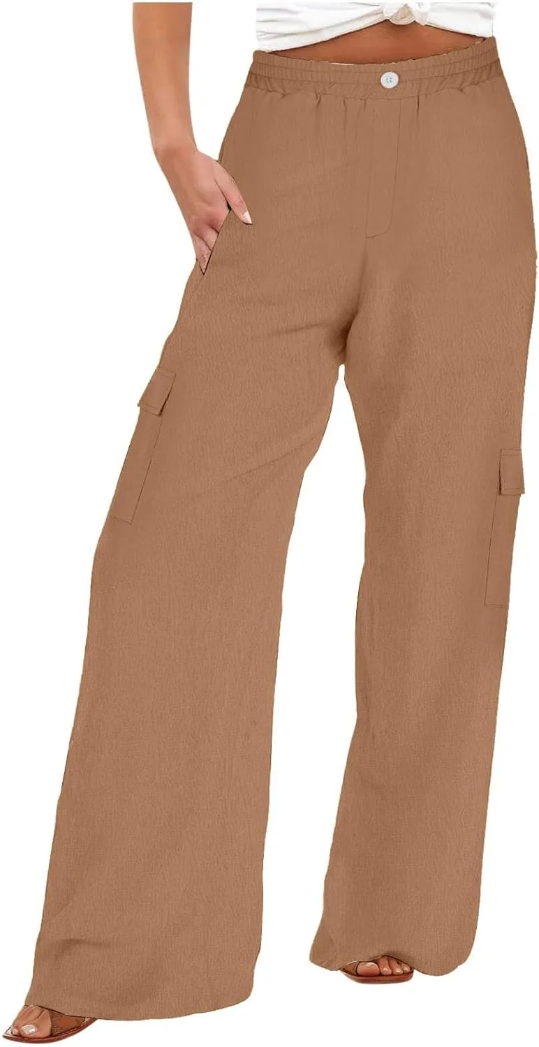 

Женские карго джинсы с потертостями и усиленными карманами