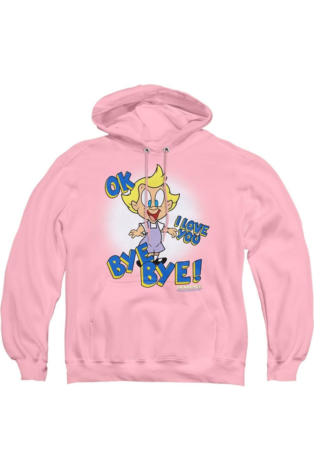 

Толстовка с капюшоном Animaniacs Mindy для взрослых Gildan, розовый