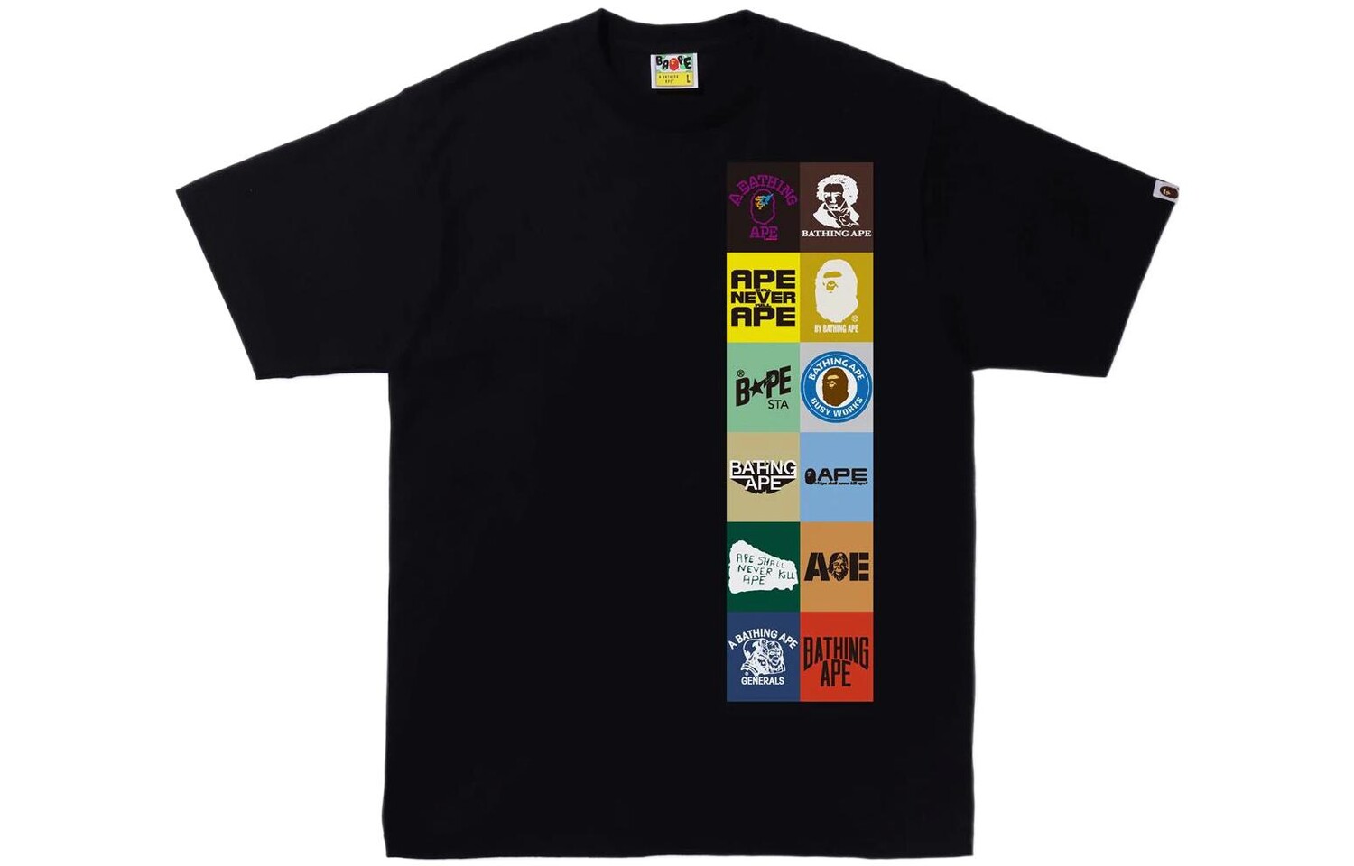 

Футболка мужская A Bathing Ape, черный