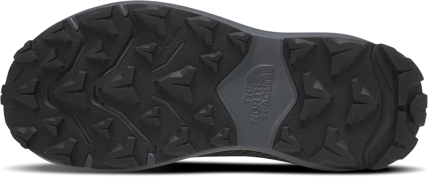Водонепроницаемые детские кроссовки THE NORTH FACE Fastpack Hiker Mid, Мидсоль Rockered EVA, резиновая подошва с хорошим сцеплением, черный — фото 4