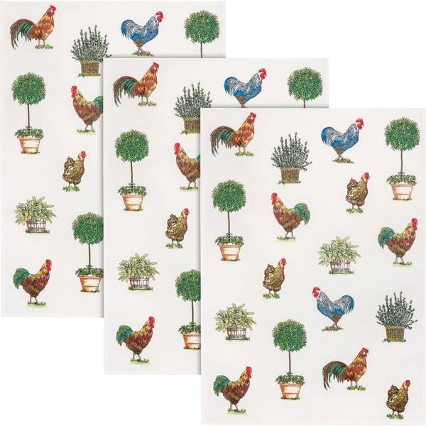 

Кухонное полотенце Kracht 3er-Pack, 50x1x70 см цвет hühner