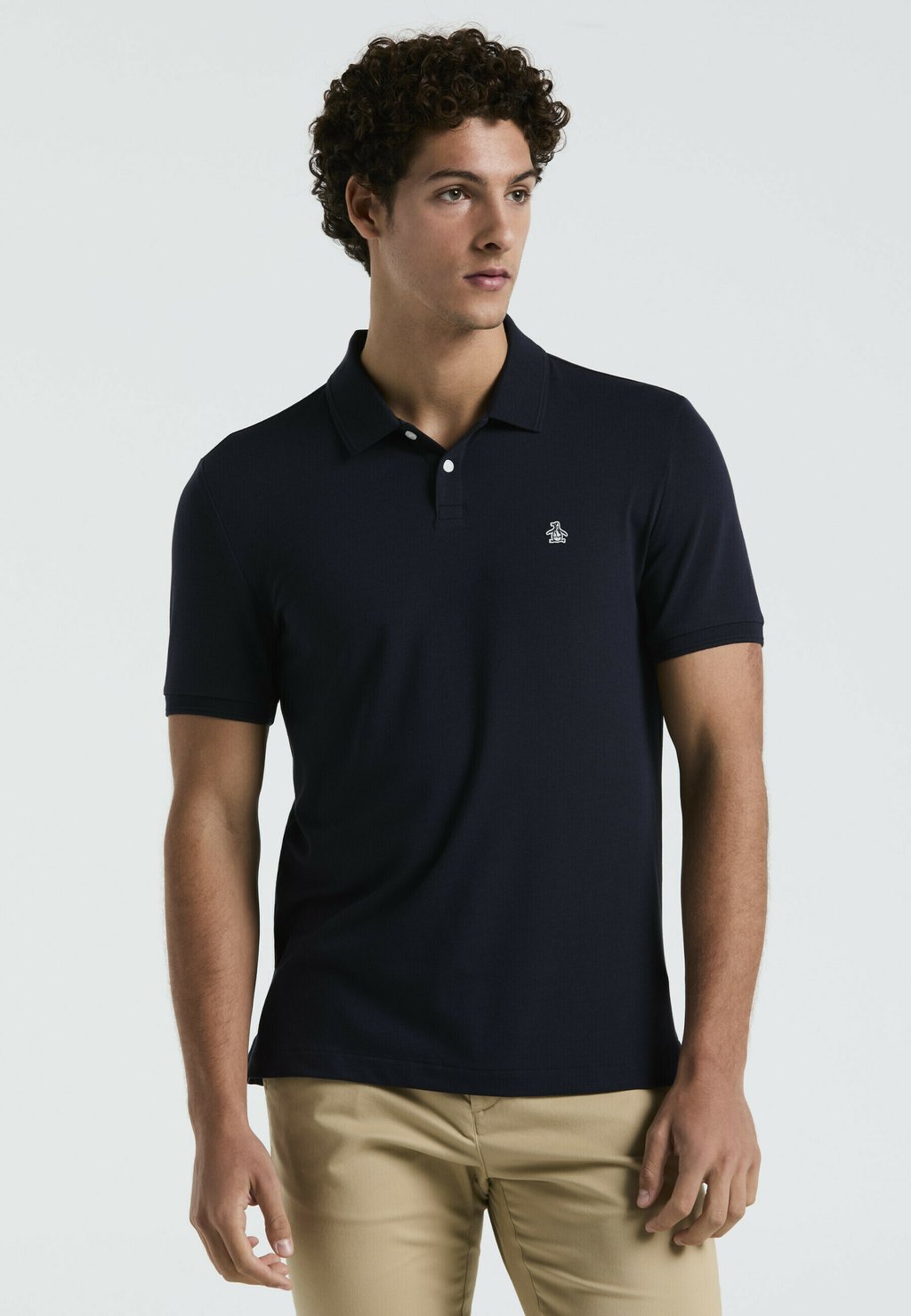 

Рубашка поло SHORT SLEEVE POLO SHIRT Original Penguin, темно-синий