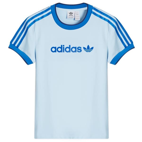 

Тонкая футболка с надписью Badge Adidas, синий