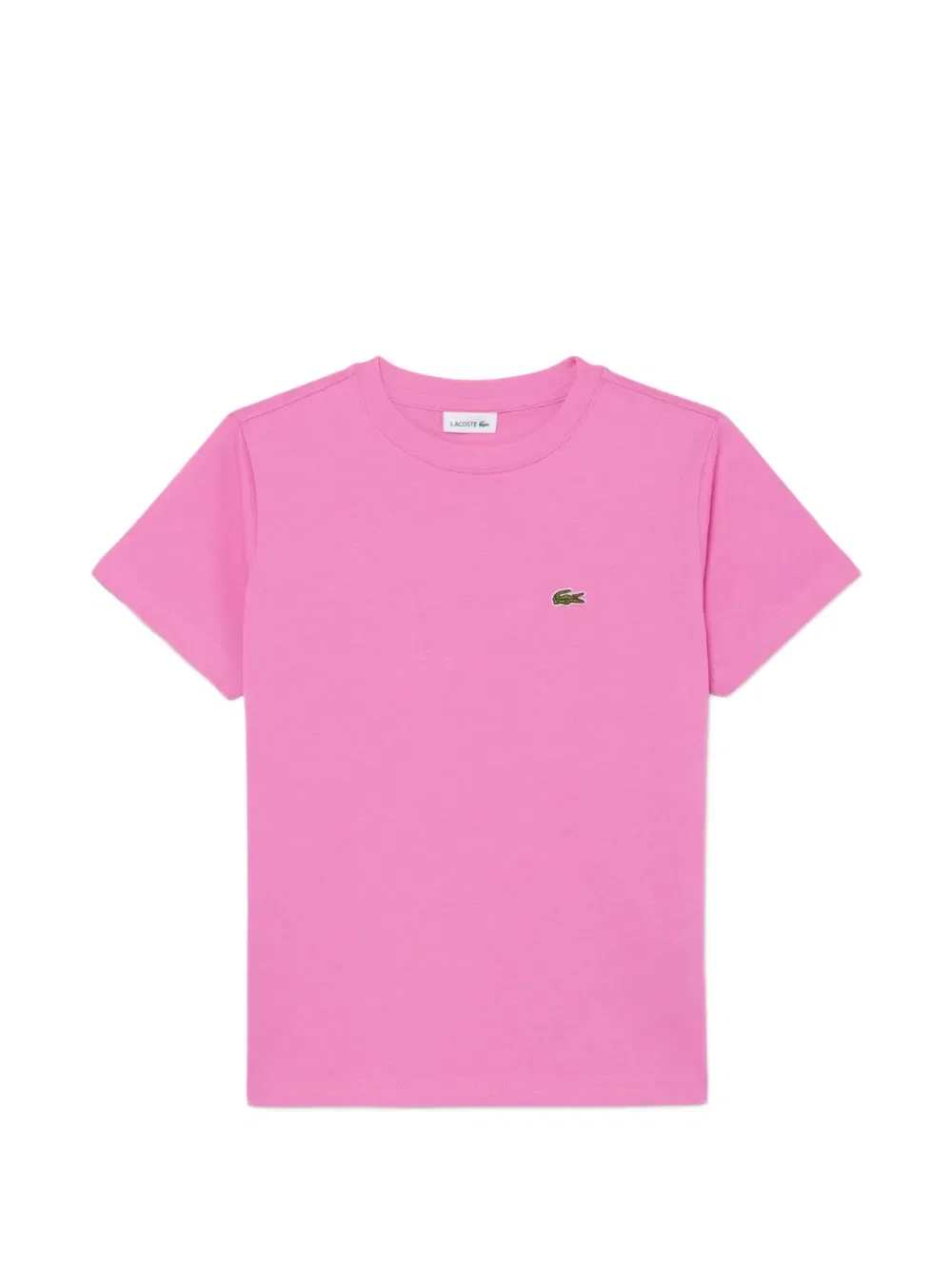 Футболка с круглым вырезом Lacoste, розовый