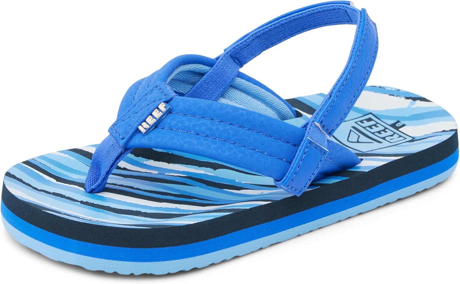 

Детские сандалии REEF для мальчиков, Kids Ahi, Toddler (1-4 Years) Royal Stripe