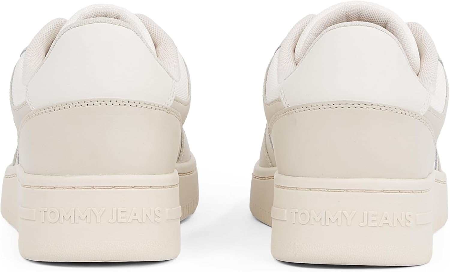 Мужские повседневные кроссовки Tommy Jeans с чашеобразной подошвой, белый/слоновая кость — фото 2