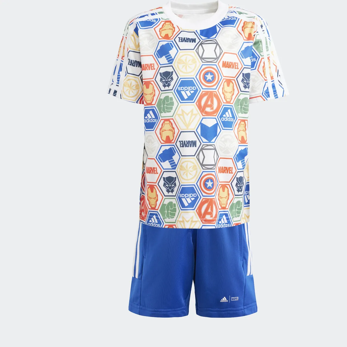 

Спортивный костюм Adidas Sportswear "LK MRVL AV TSET" (2 шт.), цвет Multicolor / White