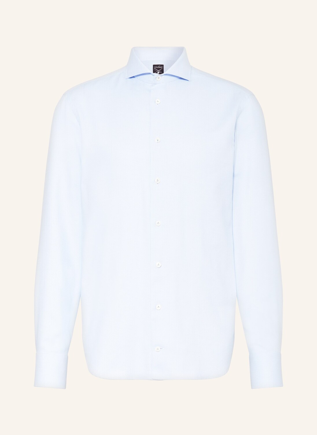 

Рубашка по индивидуальному заказу Van Laack, голубой