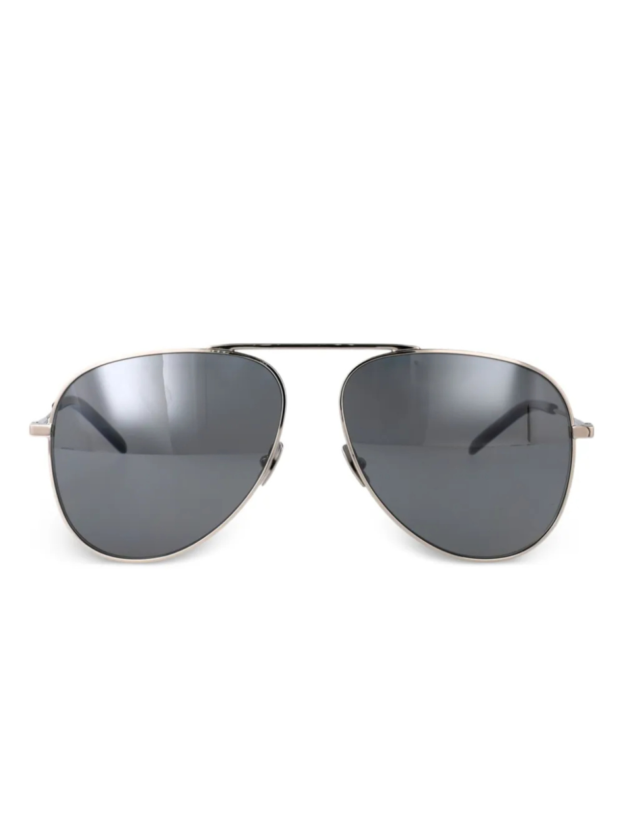

Saint Laurent Eyewear SL 800 солнцезащитные очки, серебряный