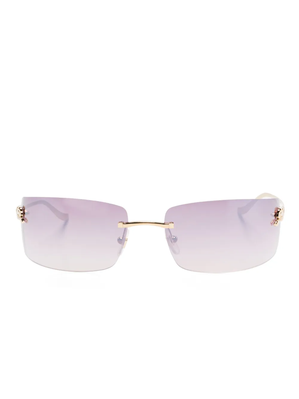 

Солнцезащитные очки Panthère De Cartier Cartier Eyewear, золотой