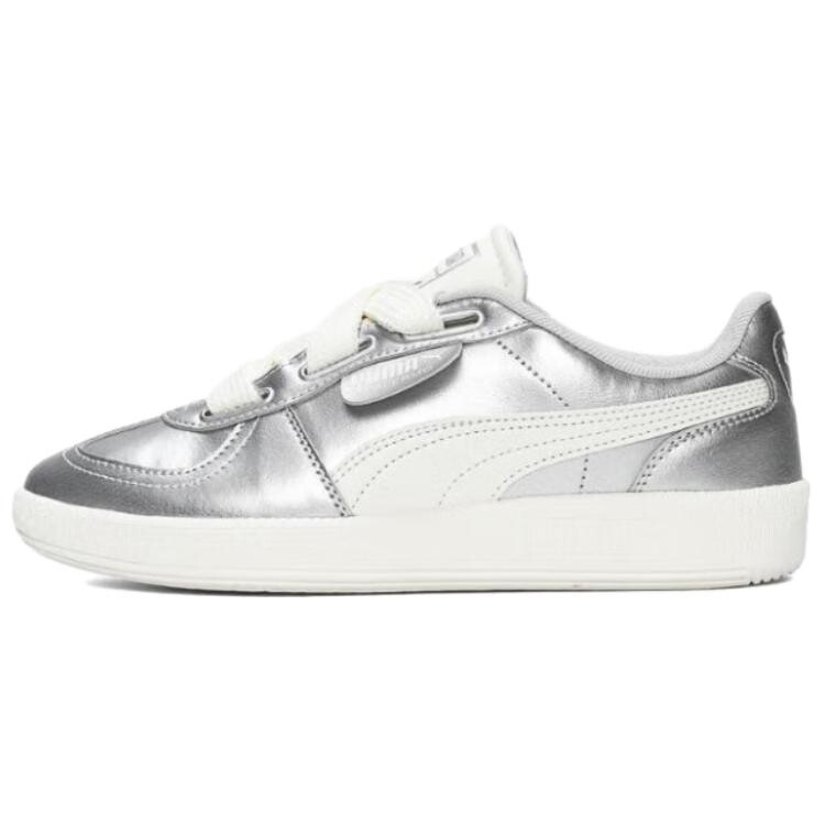 Туфли женские повседневные Palermo Women's Casual Shoes Women's Puma, цвет Silver White