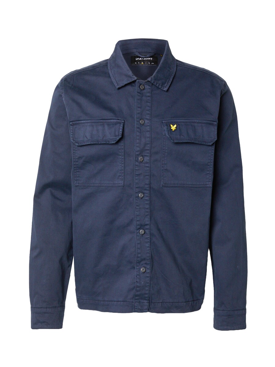 

Рубашка обычного кроя на пуговицах Lyle & Scott, темно-синий